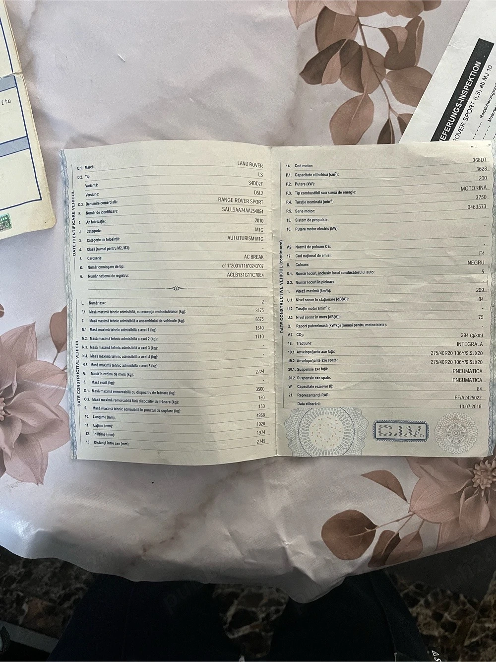 jante aluminium in stare foarte buna range rover