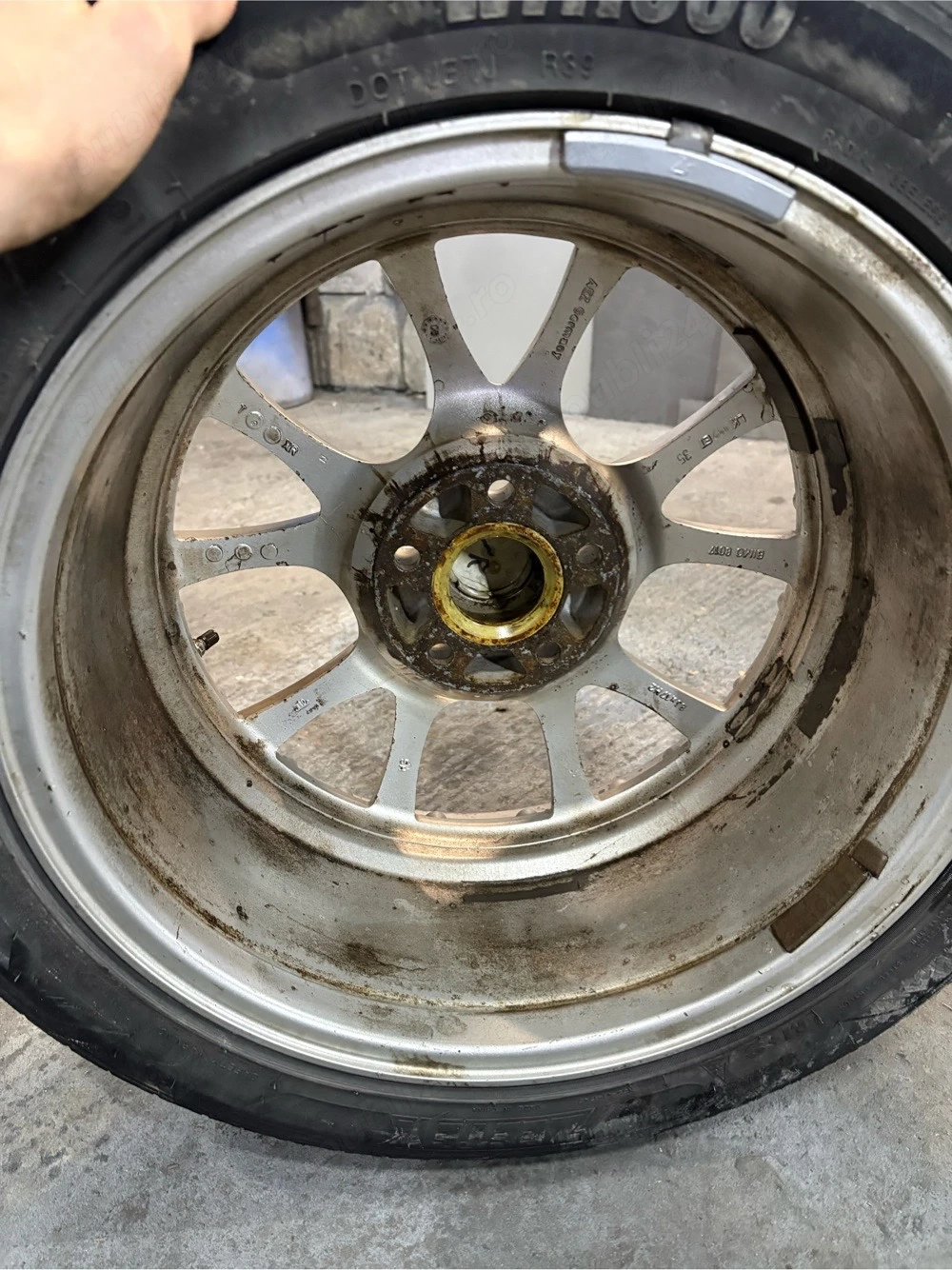 Jante 17” tip BBS LM (replici) – 8J – 5x112 – set 4 buc