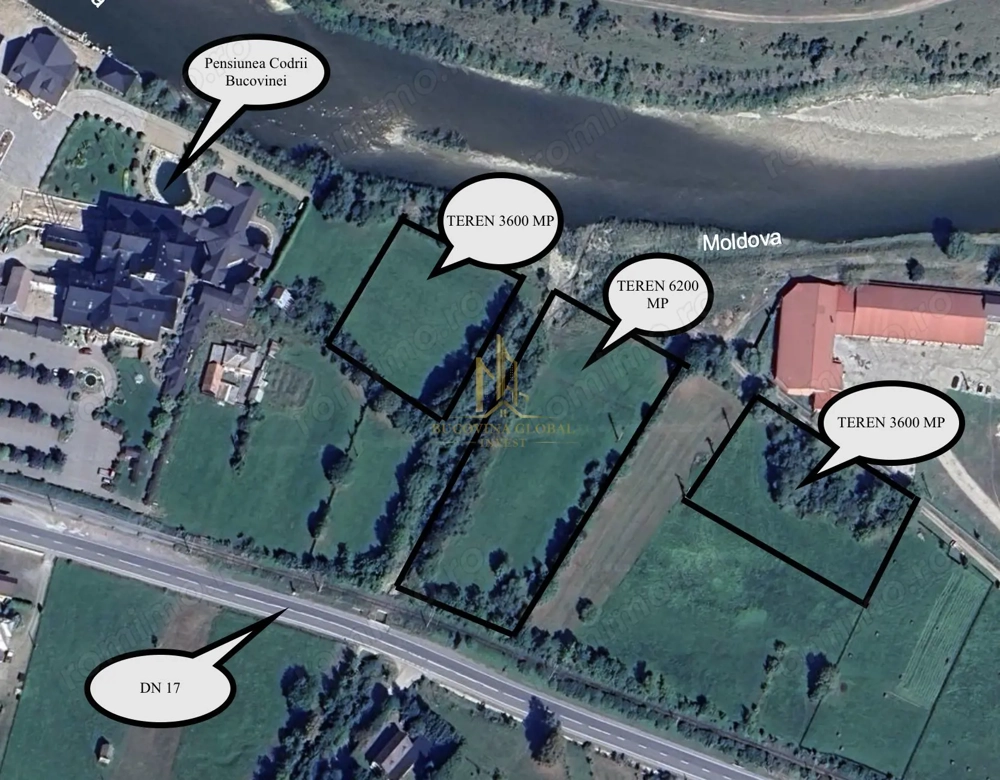 Terenuri de vânzare în Bucovina – Vama - zonă turistică premium