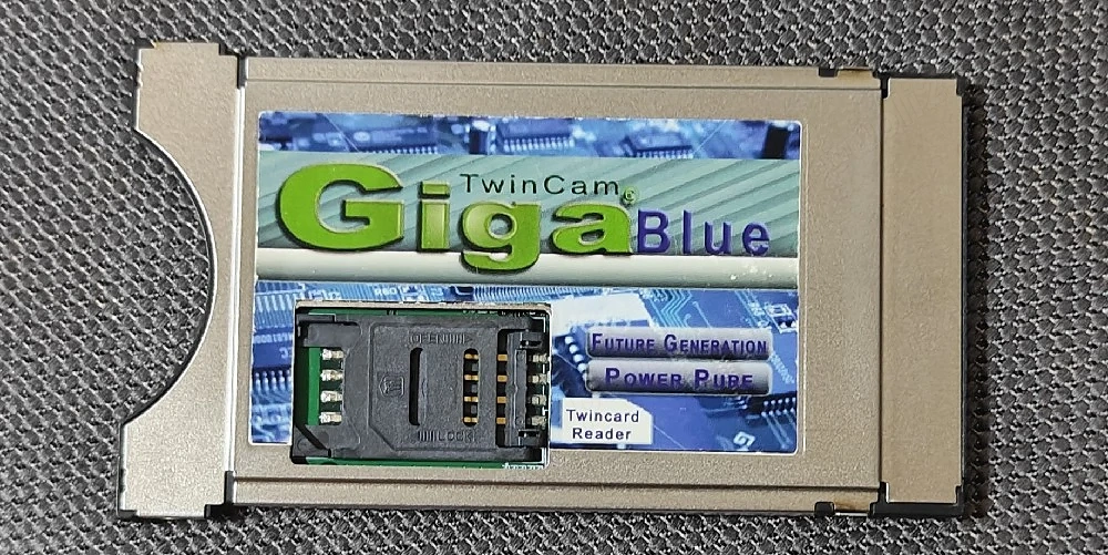 Gigacam Blue original Gigablue Twin CAM CI+