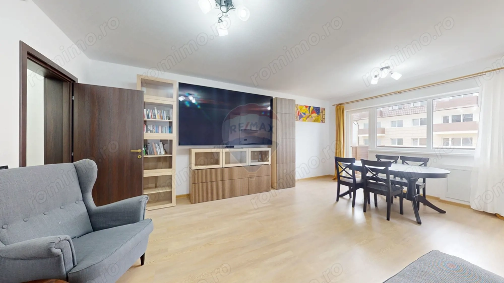 Comision 0  Studio mobilat și utilat + parcare | Etaj 2 | Sânpetru