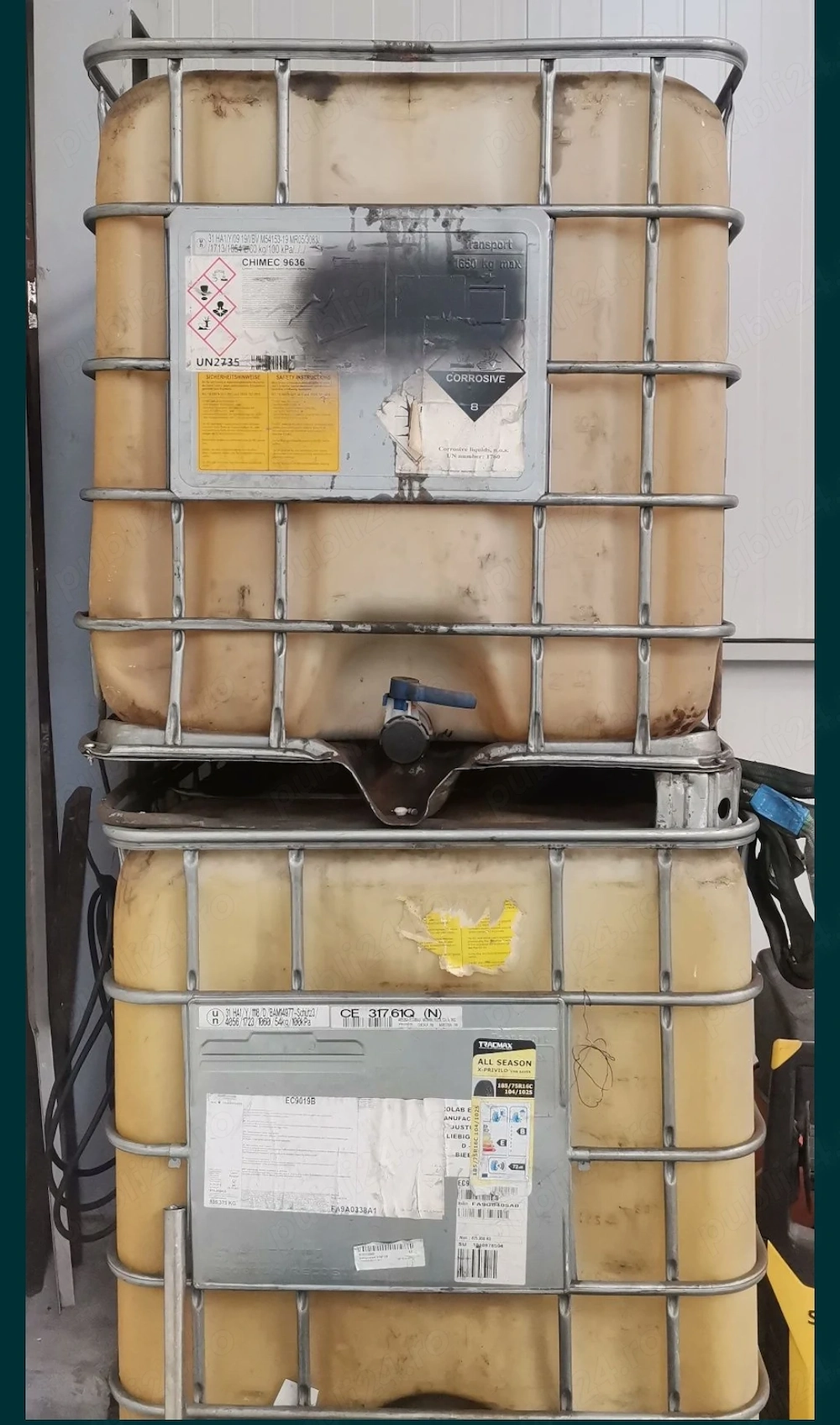 Rezervor, bazin, combustibil 1000 litri