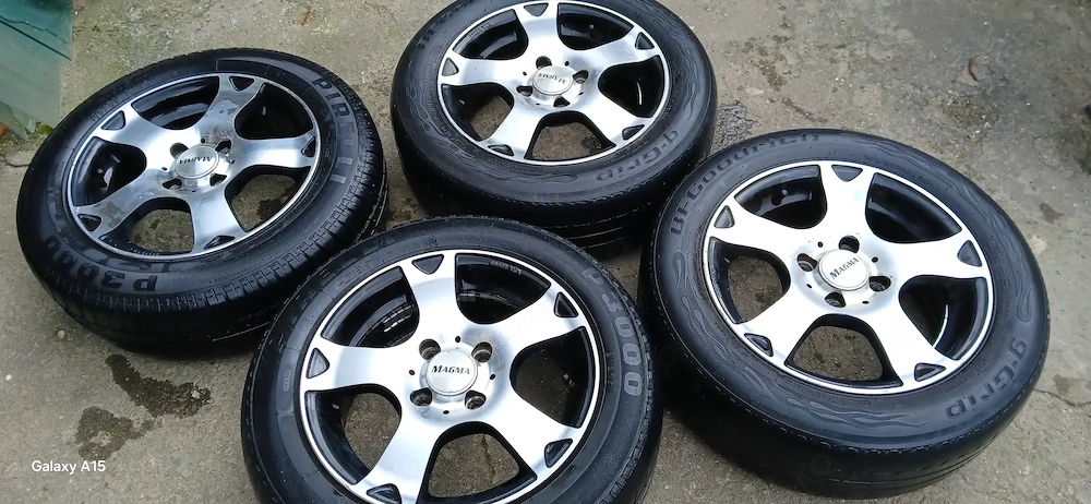 Vind 4 genti anuminiu cum se vede in anunt.