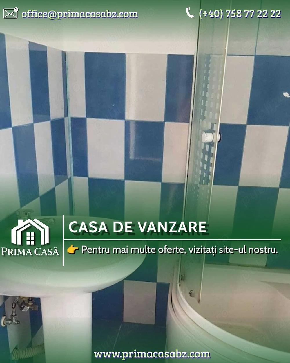 Casa in comuna Merei (12km de Buzau; 5km de A7)   teren 1000mp, deschidere 15m   Pret: 39.000  neg. 