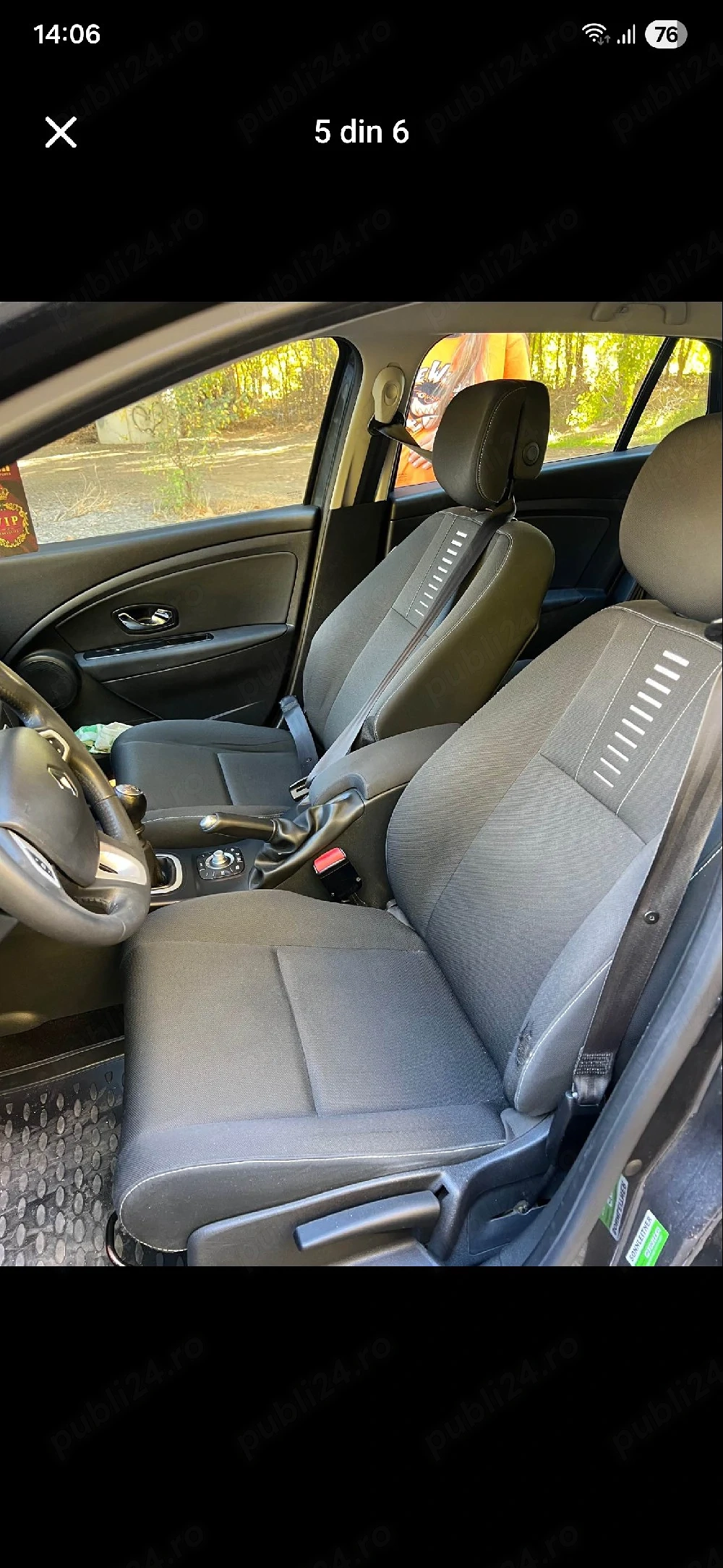 Interior Renault megane 3 1.5 dci 