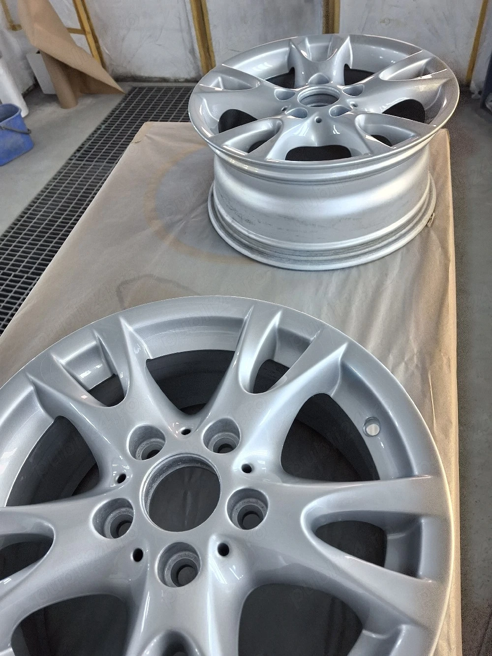 Jante bmw pe 16 recent vopsite 