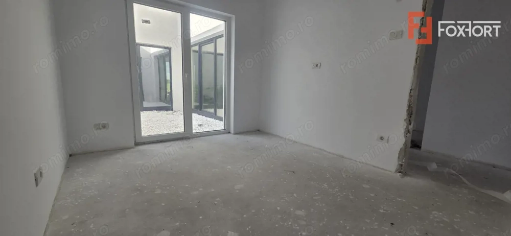 Duplex modern si spatios, gradina interiora de 12 mp - zona Sacalaz