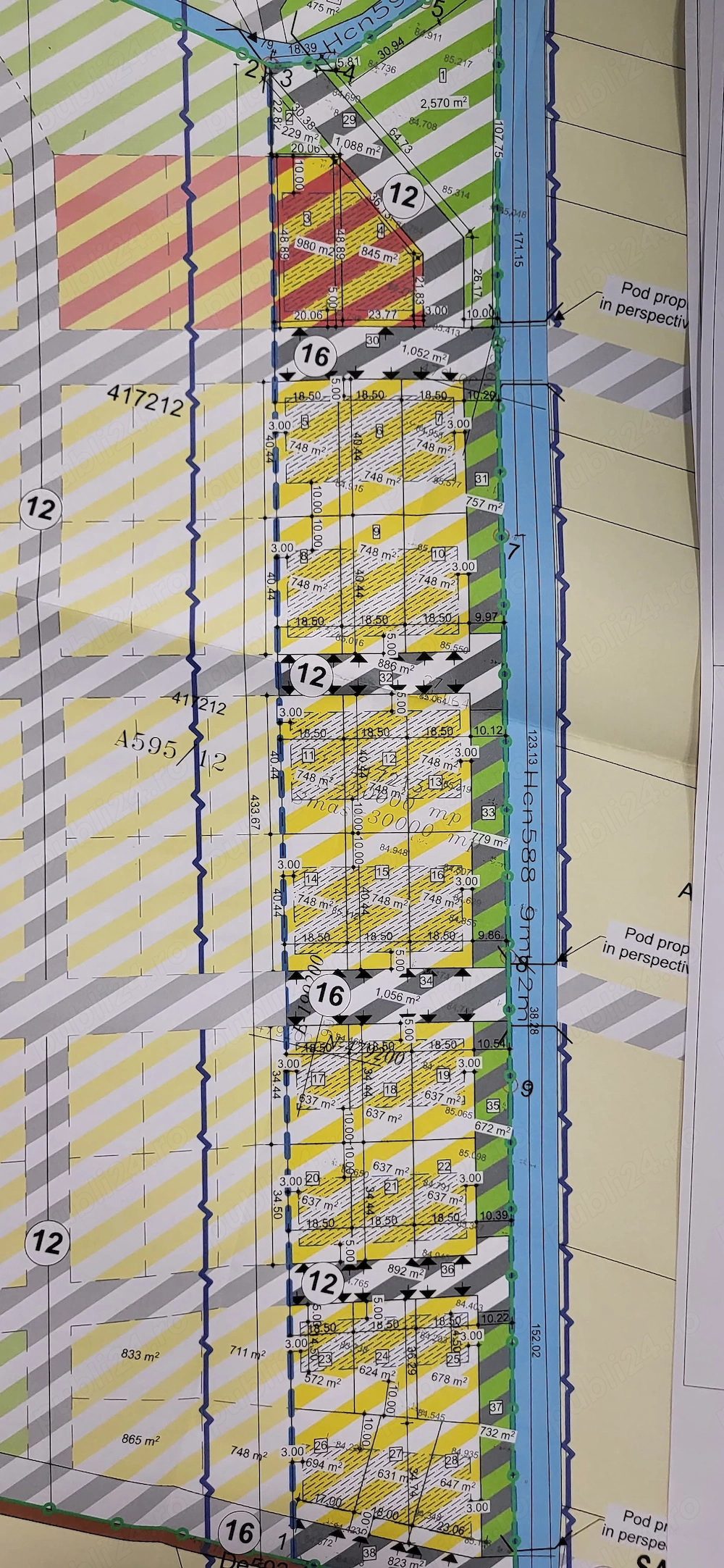 OPORTUNITATE devanzare parcela de teren la intrare in Sacalaz ,dupa cartierul Primaverii, 25500 euro