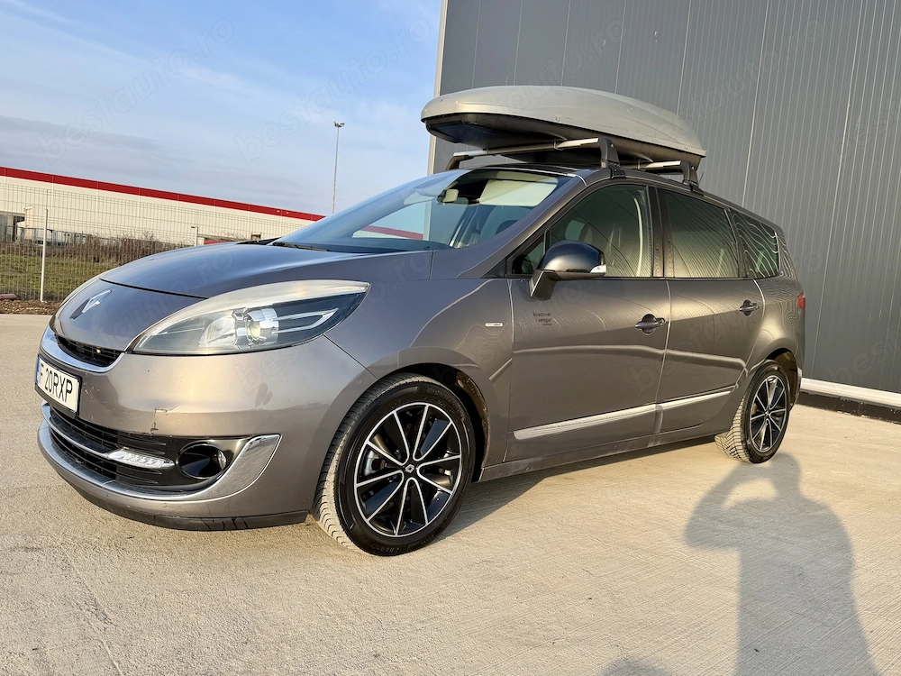 Renault Grand Scenic 7locuri 1.6d 131cp cutie thule,inmatriculata,impecabila