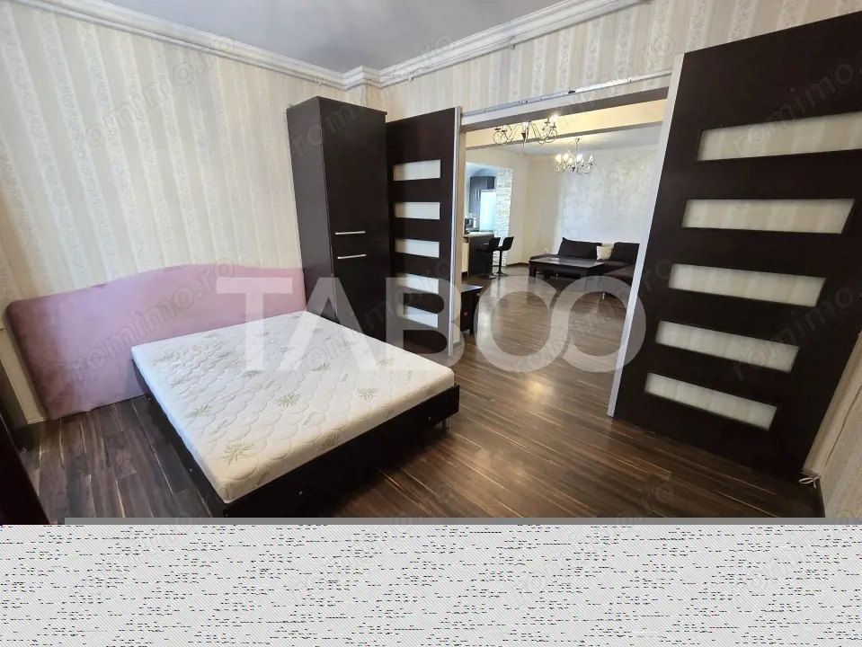Apartament decomandat de vanzare cu 3 camere mobilat in Turnisor Sibiu