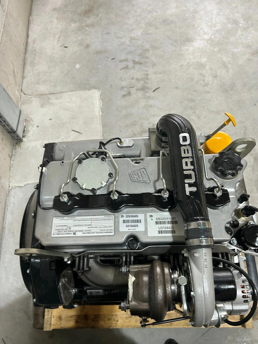 Vand motor pentru buldoexcavator JCB