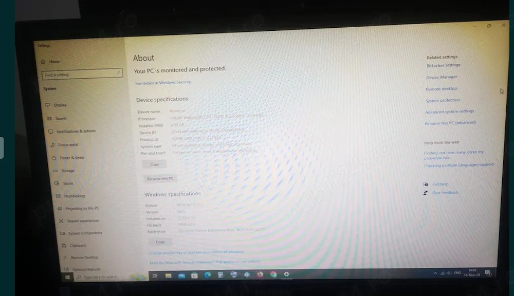 Unitate PC intel i3 4150, 8gb RAM, 2 GB placa video dedicata