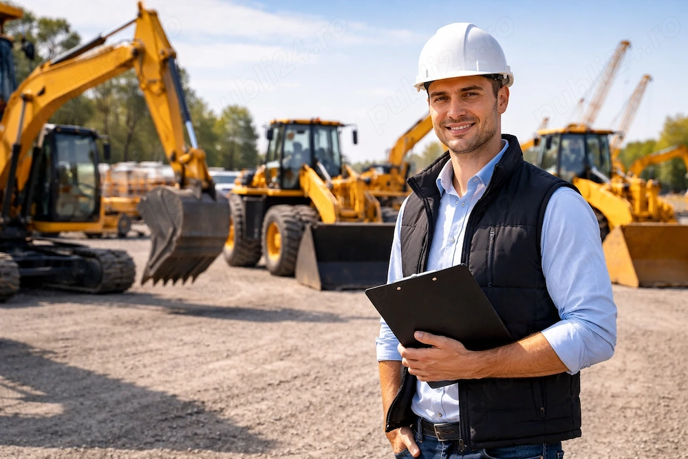 Reprezentant Vânzări Utilaje Grele