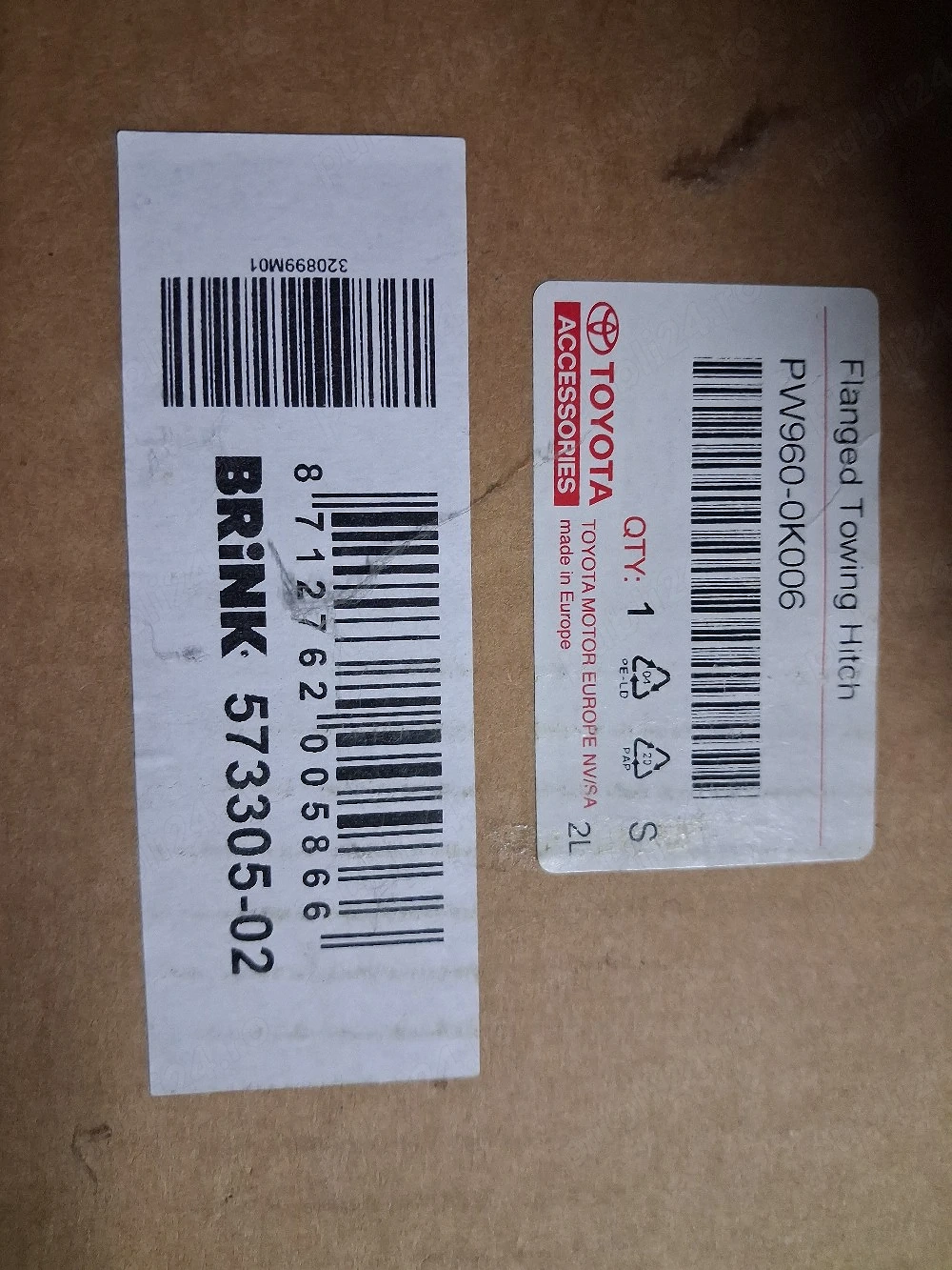 Carlig remorca Toyota Hilux