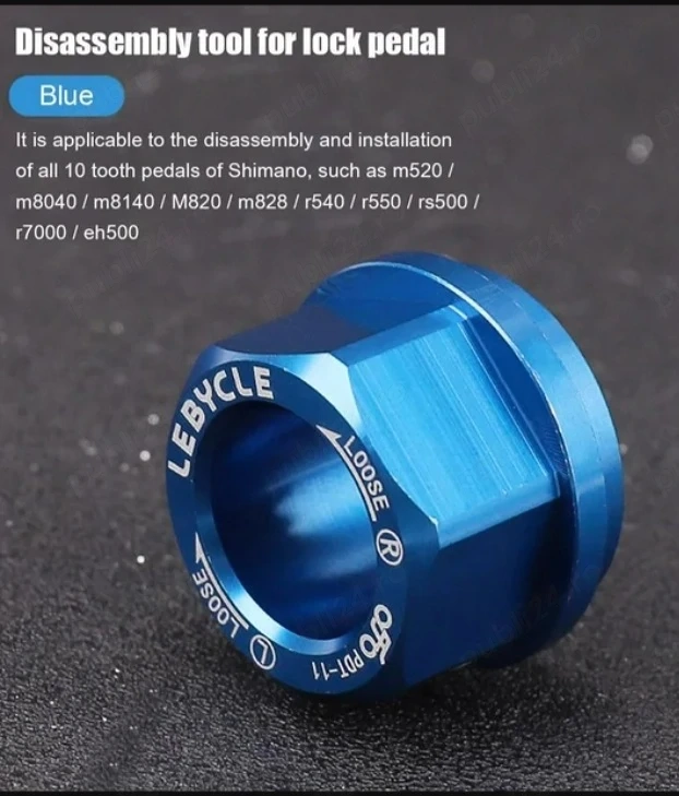 Cheie ax pedale bicicleta mtb Shimano 10 dinți 10T aliaj aluminiu service cursiera 