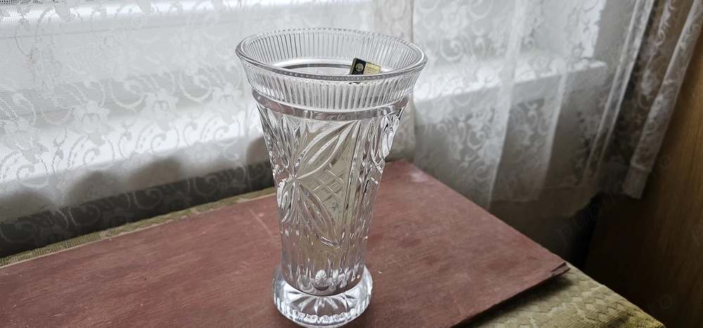 Vaza mare cristal RDG,noua