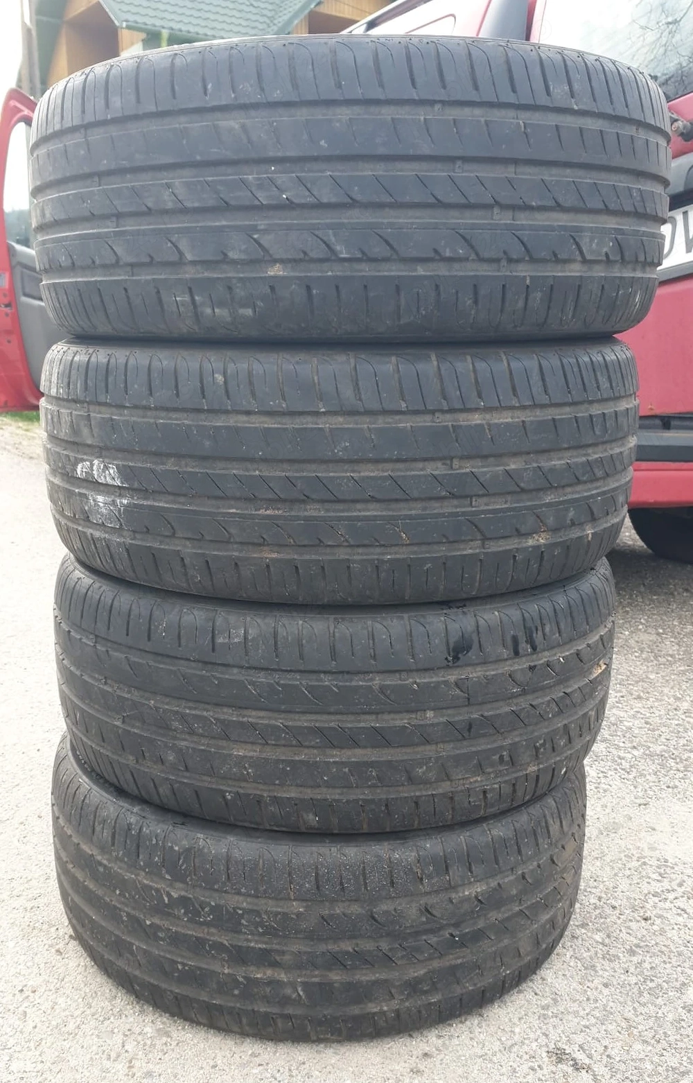 set 4 anvelope vara 235/45/18 Hankook  + 7 mm , DOT 2421