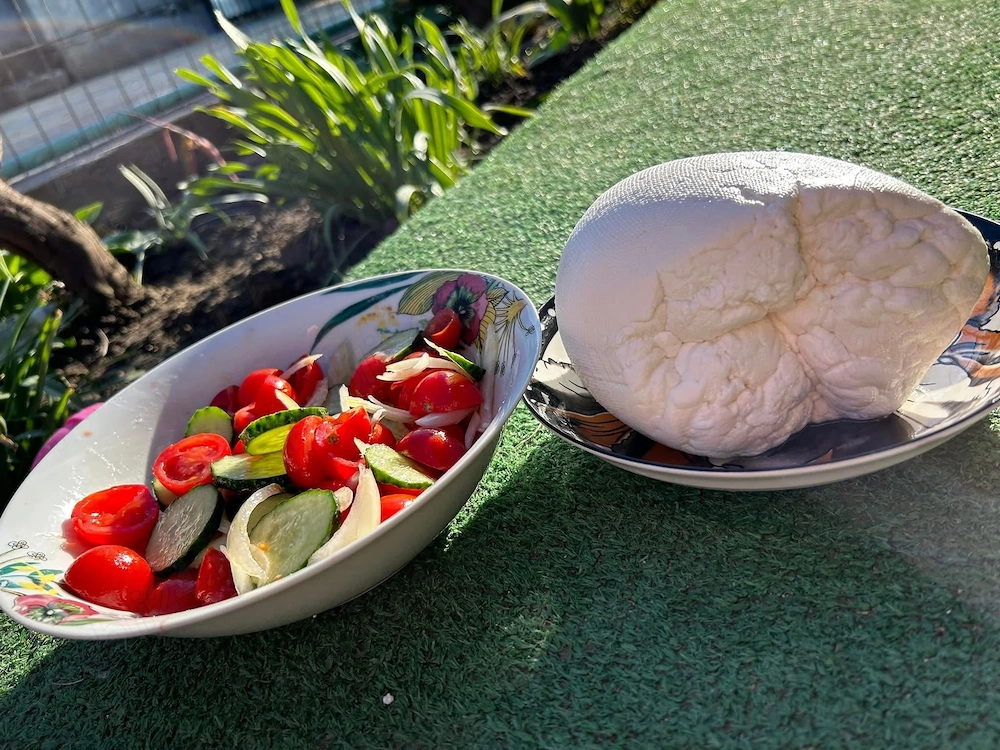 Vând brânză de capră naturală 