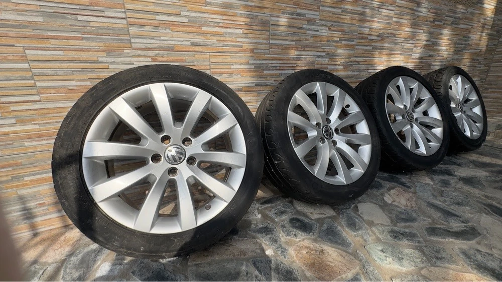 jante cu anvelope vara 225/45/17