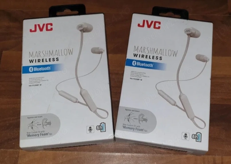 Casti handsfree wireless originale JVC pt Samsung Huawei Xiaomi Motorola OnePlus Honnor Oppo