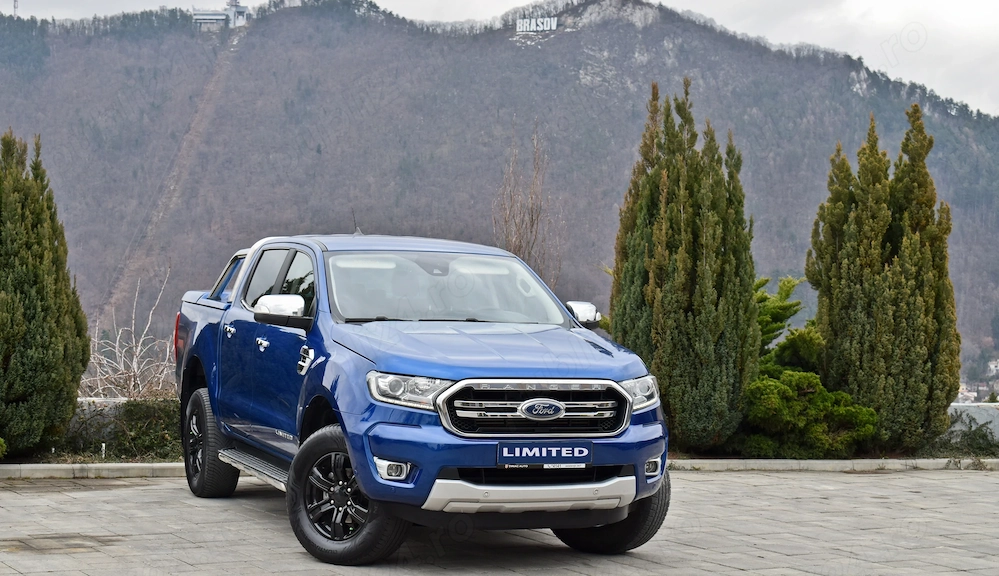 Ford Ranger LIMITED 2.0d 04.2020 FACE-LIFT BI-TURBO 213CP CUTIE automata Modelul NOU 10+1 trepte