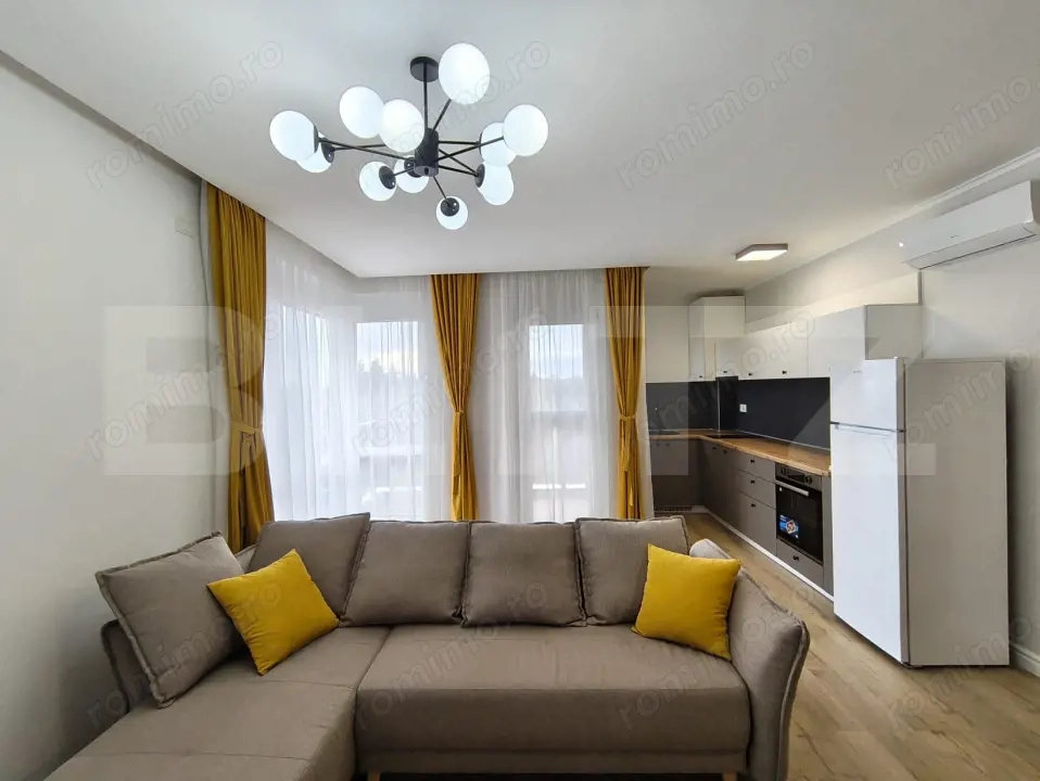 Apartament 3 camere, West Residence, 2 bai, parcare, etaj 1, modern