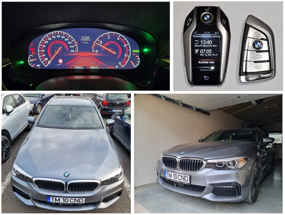 De vanzare: BMW 530d xDrive M Touring, 265 CP, Dec. 2018, 136000 km