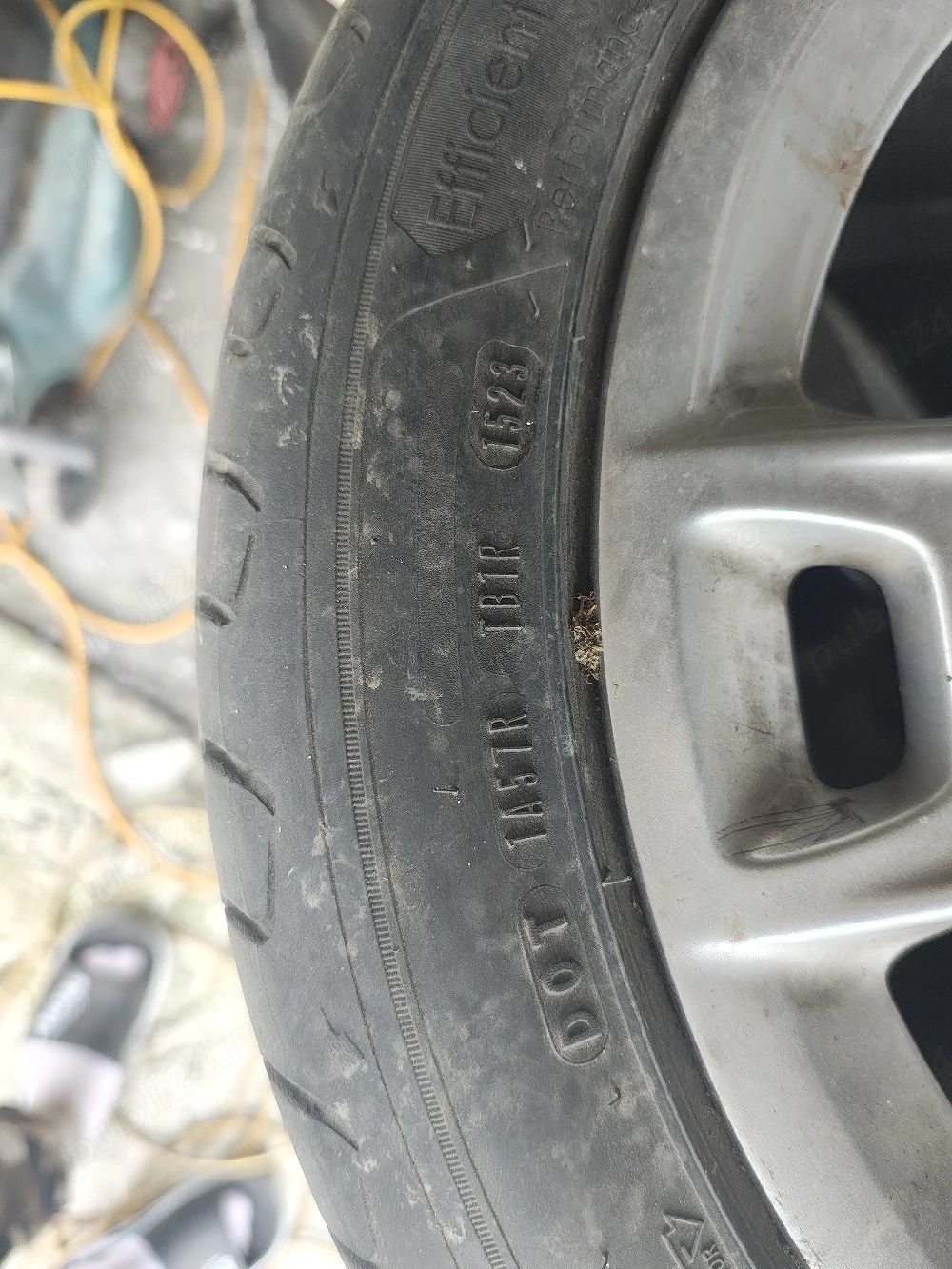 set jante 5x112r17 cu anvelope vara good year dot 2023