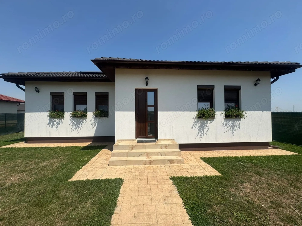 Casă Individuală Mobilată & Utilată | Toate Utilitatile Moșnița Nouă |