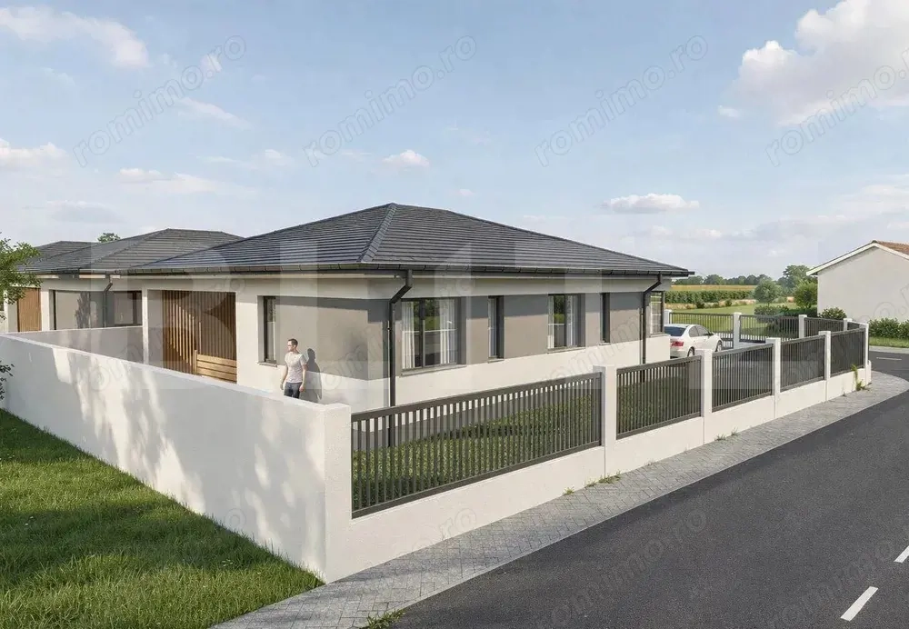 Casa individuala 4 camere de vanzare,  105 mp, zona Micesti