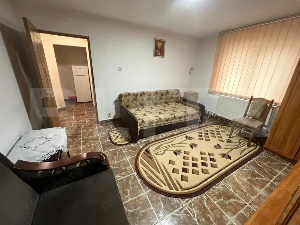 Apartament 2 camere, etaj 1 – mobilat și utilat, centrală proprie, zonă Micro 6