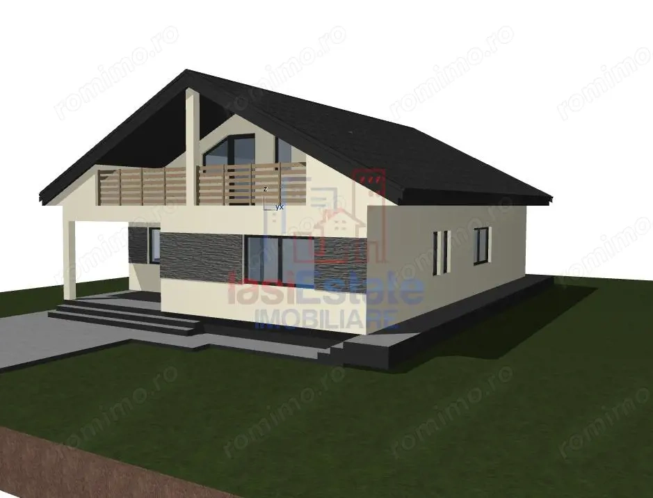 Miroslava str G. Toparceanu VILA P+M SU=168mp 5 dormitoare 4 bai TEREN 459mp toate utilitatile