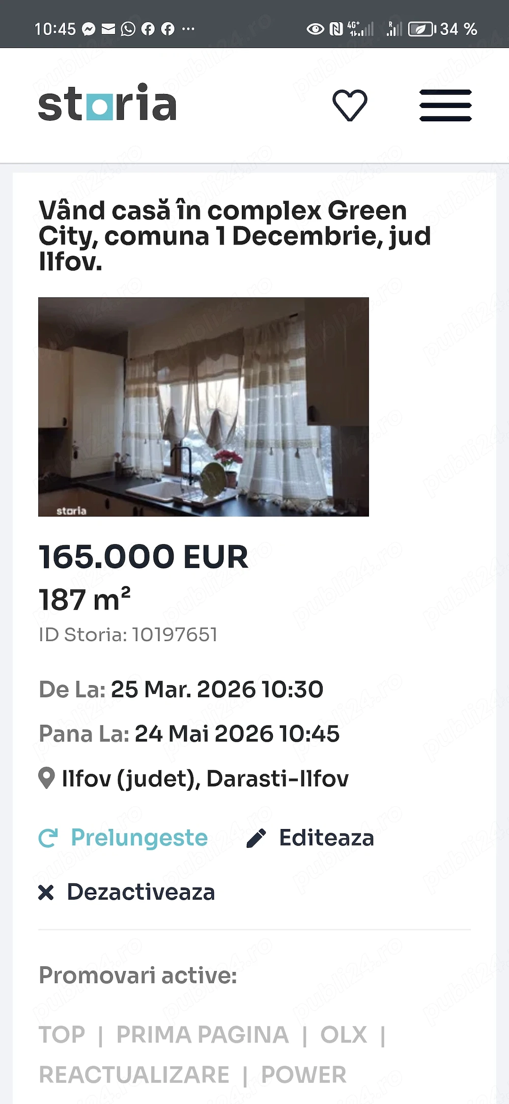 Anunț casa de vânzare. Tip imobil: vilă P+1.An construcție 2020. Sup 187 mp,la sol 78 mp.teren intra