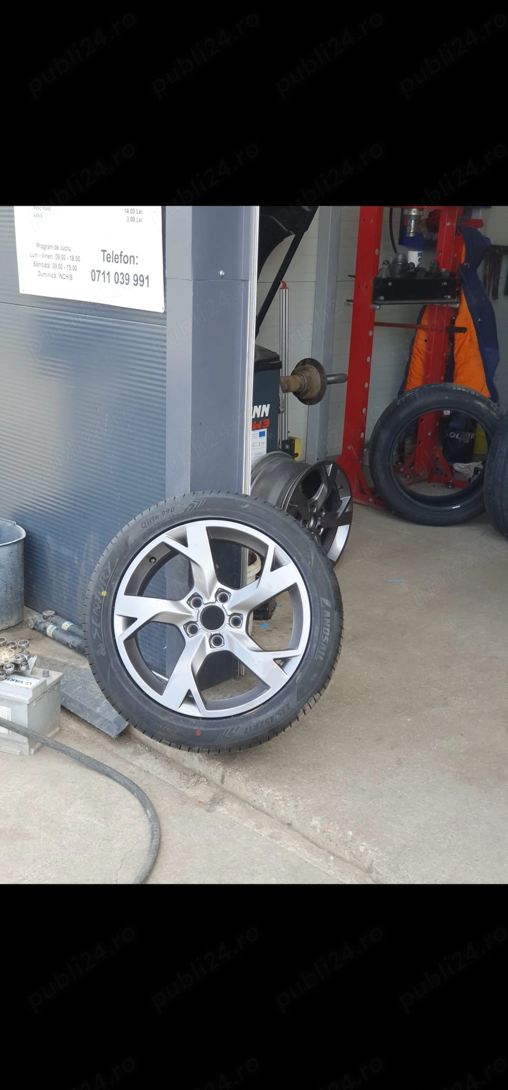 Vand jante r17 + anvelope vara 235/45/R17