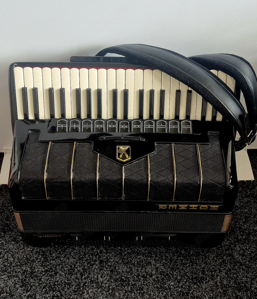 Acordeon Hohner Imperator 4 Cassoto ca Nou