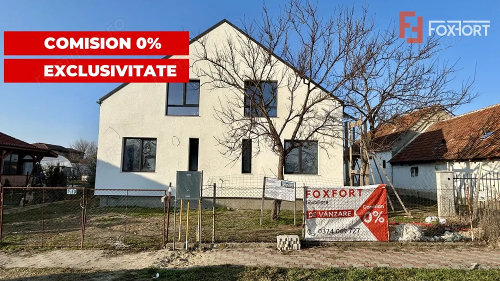 COMISION 0% Duplex de vanzare la cheie, 4 camere Sanandrei - pozitie excelenta
