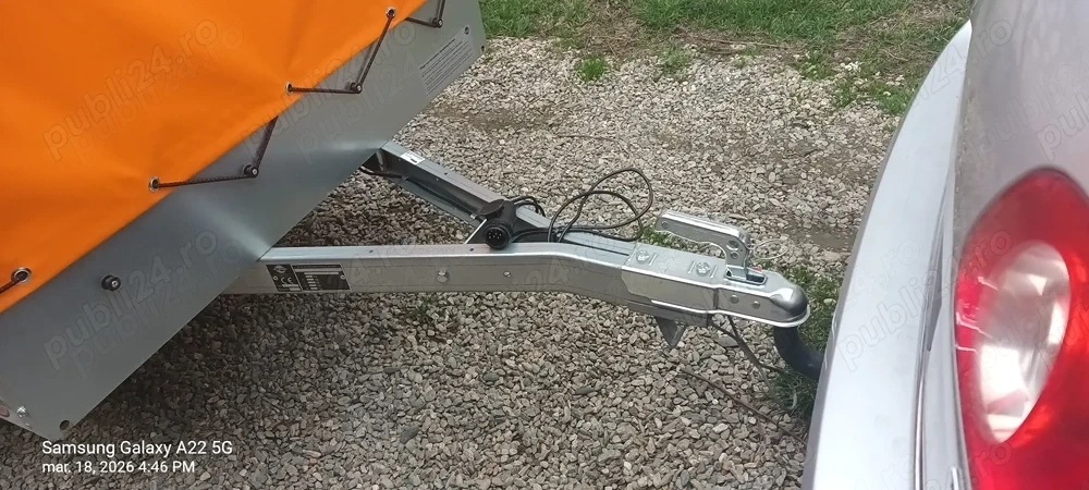 Vand remorca stema 750 kg noua din germania