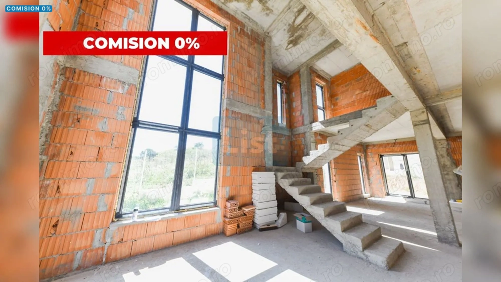 Casa Individuala | Roata Faget | Vitraje ample