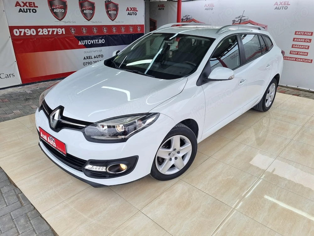 Renault megane, an 2014 11, motor 1.5diesel, 110cp, euro 5, rate fixe, avans 0%, livrare gratuita