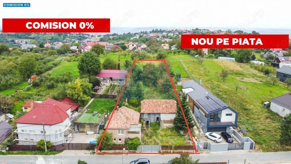 Teren Feleacu | 1800mp | Cu utilitati 