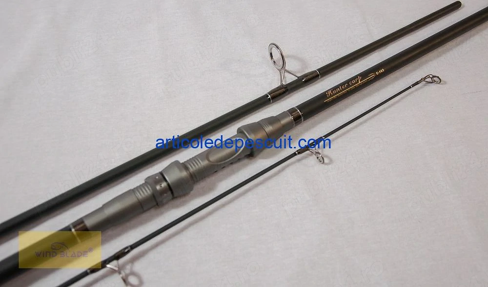 Lanseta 3.60 m, Hunter Carp, 4,5 Lbs, Carbon 100 %, din 3 bucati   produs nou