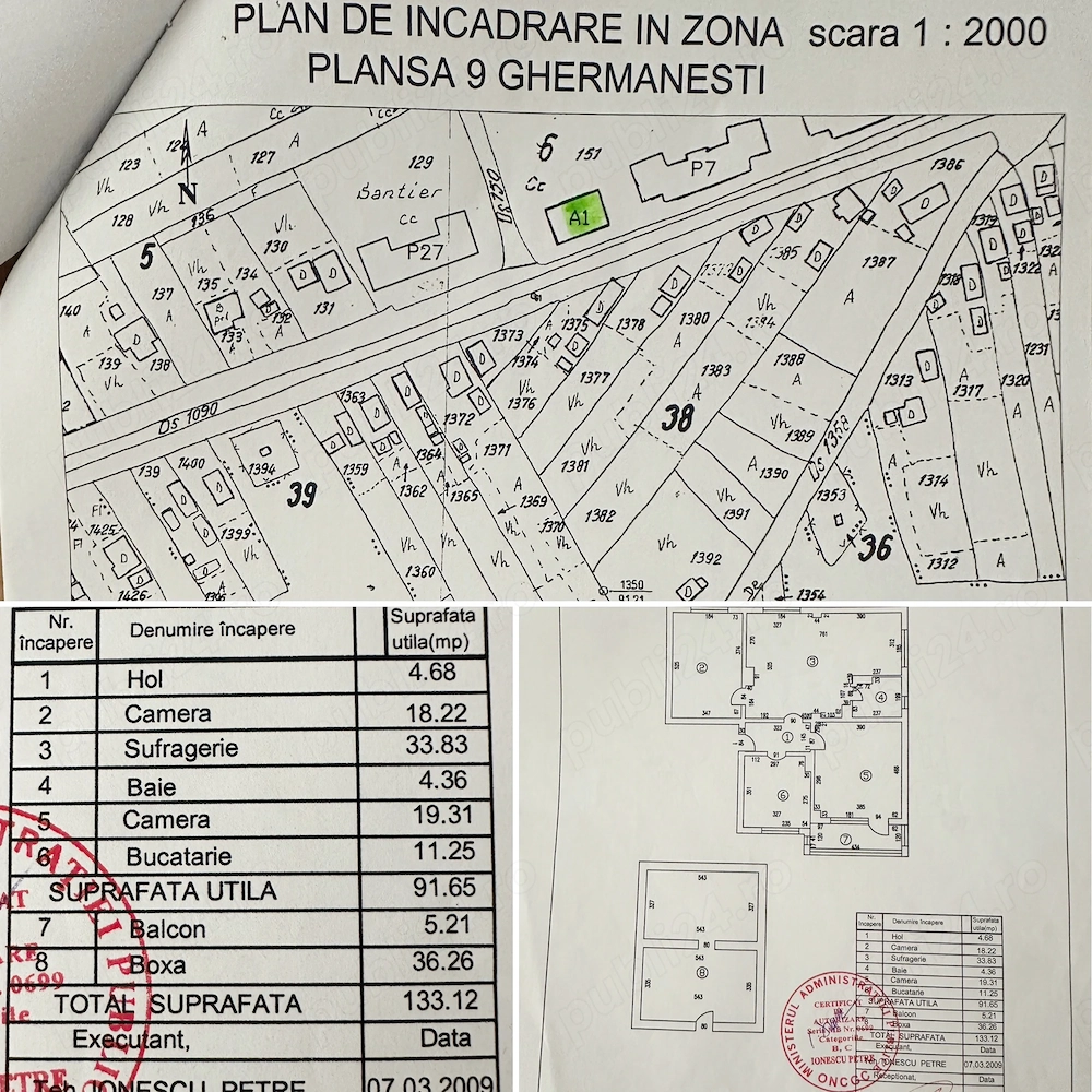 Apartament 4 Camere 134mp , Stradal, Renovat, 2 Curți + Parcare, 2 Boxe, Snagov