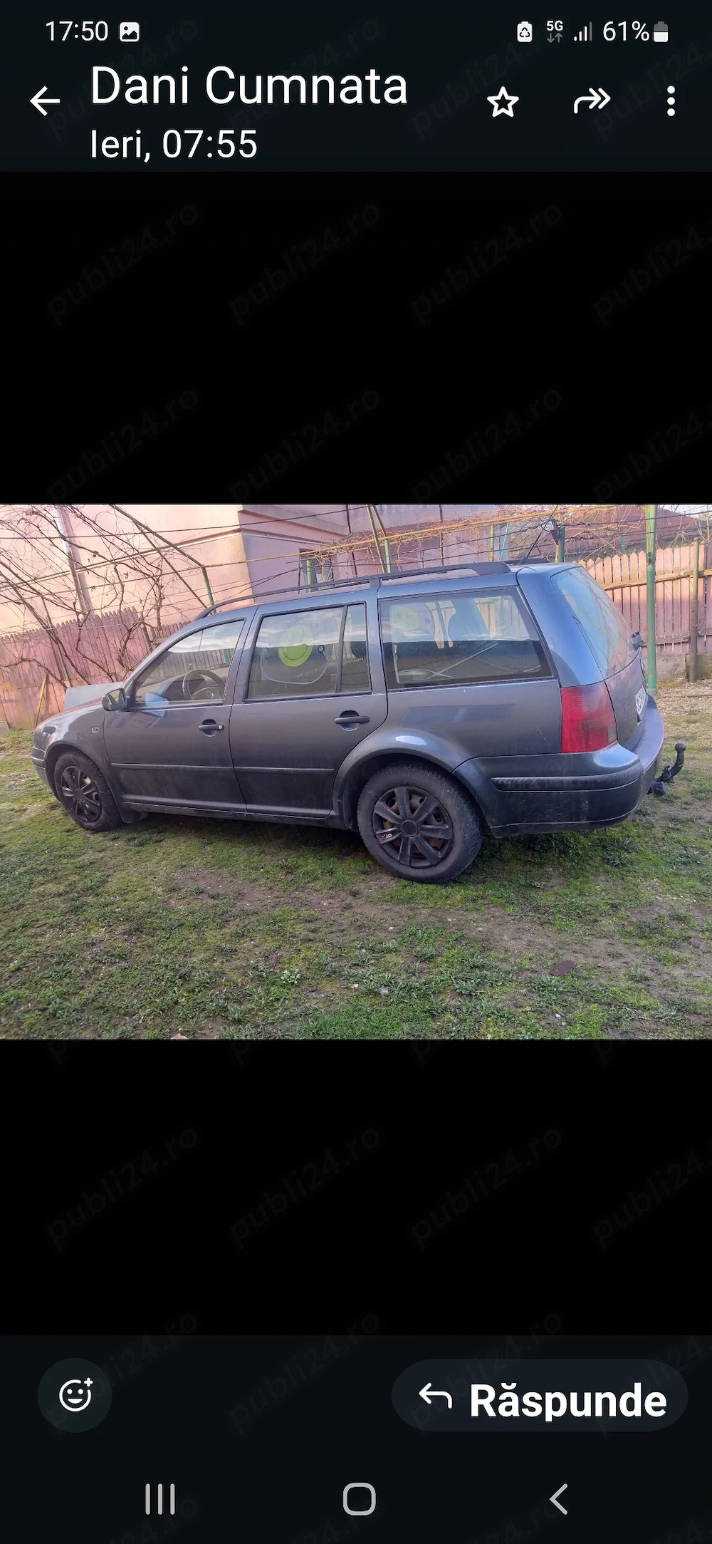 Vând Golf 4 ,motor 1.9 ALH  din 2001