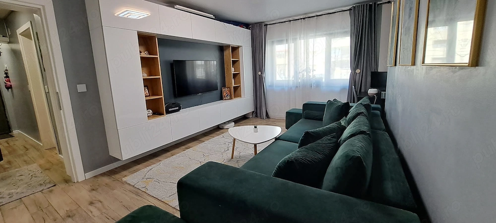 Apartament 3 camere parter, complet renovat