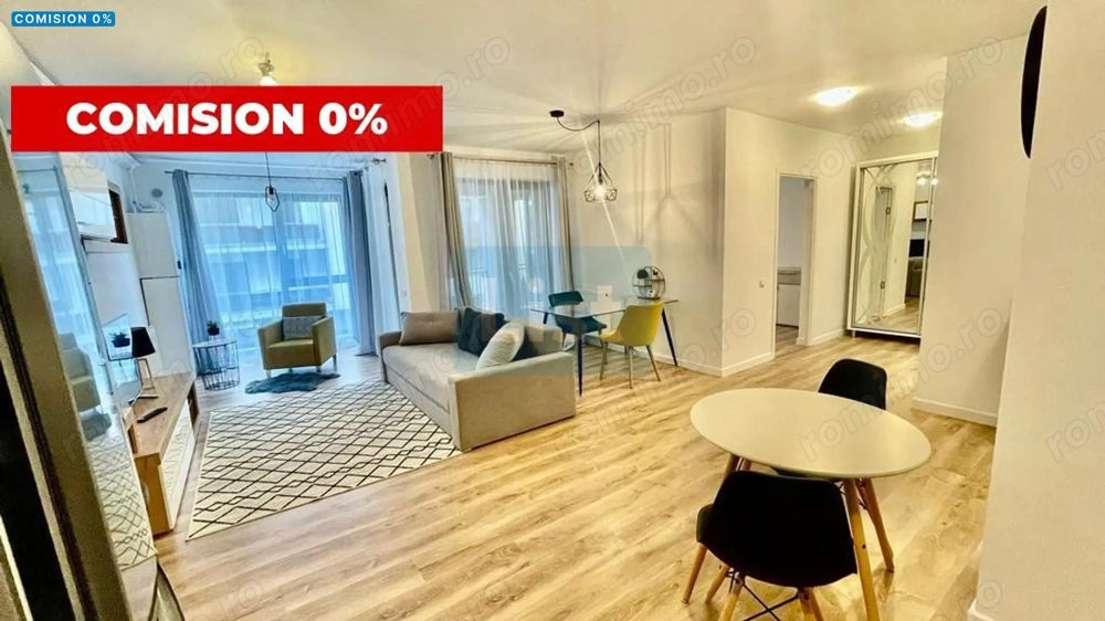 Inchiriere apartament cu 2 camere, parcare subterana in Buna Ziua. Comision 0!