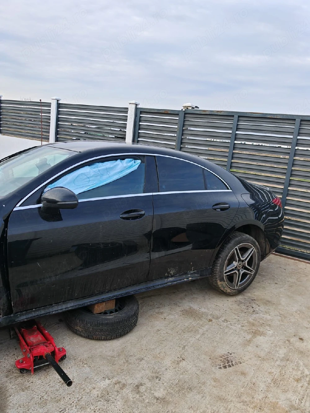 Mercedes CLA AMG avariat 