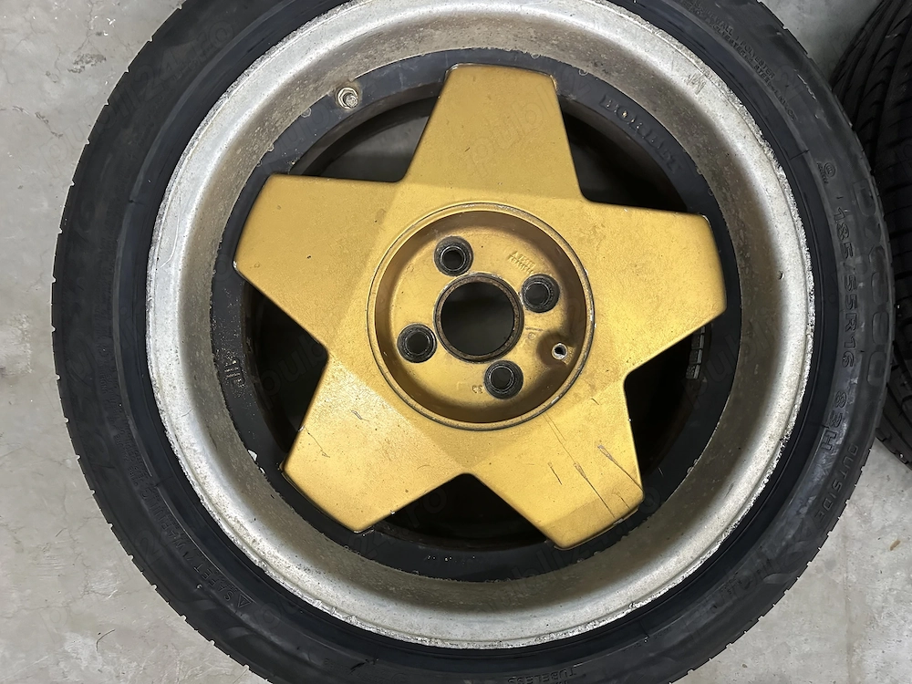 Jante Borbet A 4x100 7,5Jx16 ET 20 cu cauciucuri noi 185/55 r16