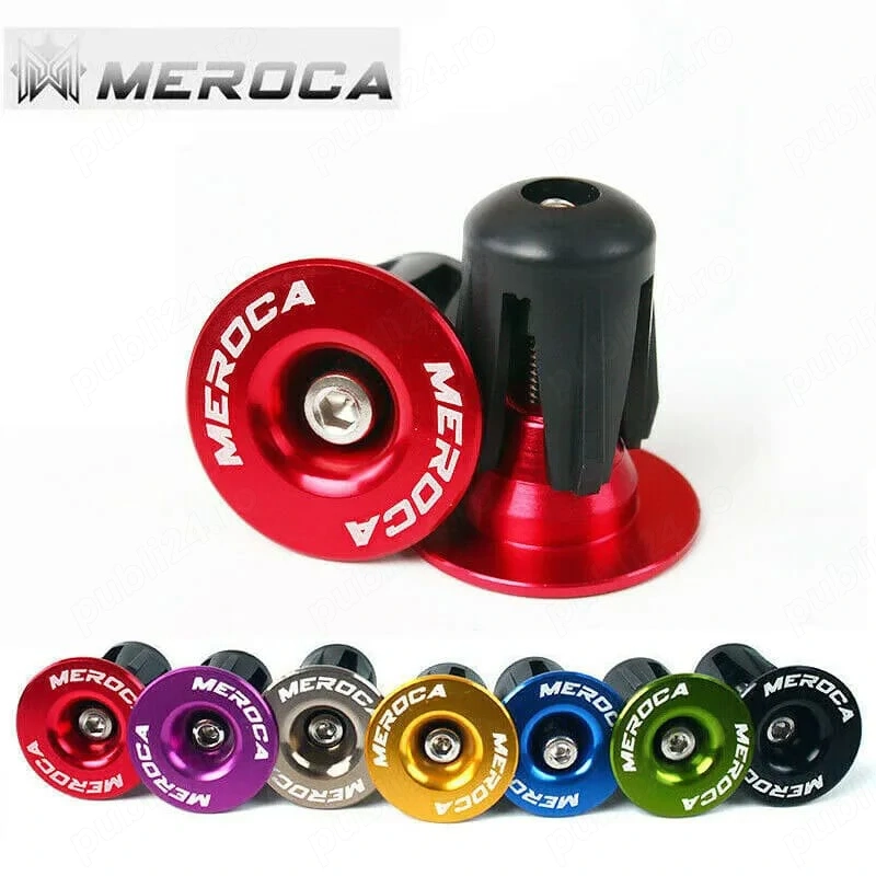 Dopuri aluminiu ghidon capete end bar bicicleta trotineta mtb cursiera bmx ciclocross Downhill 