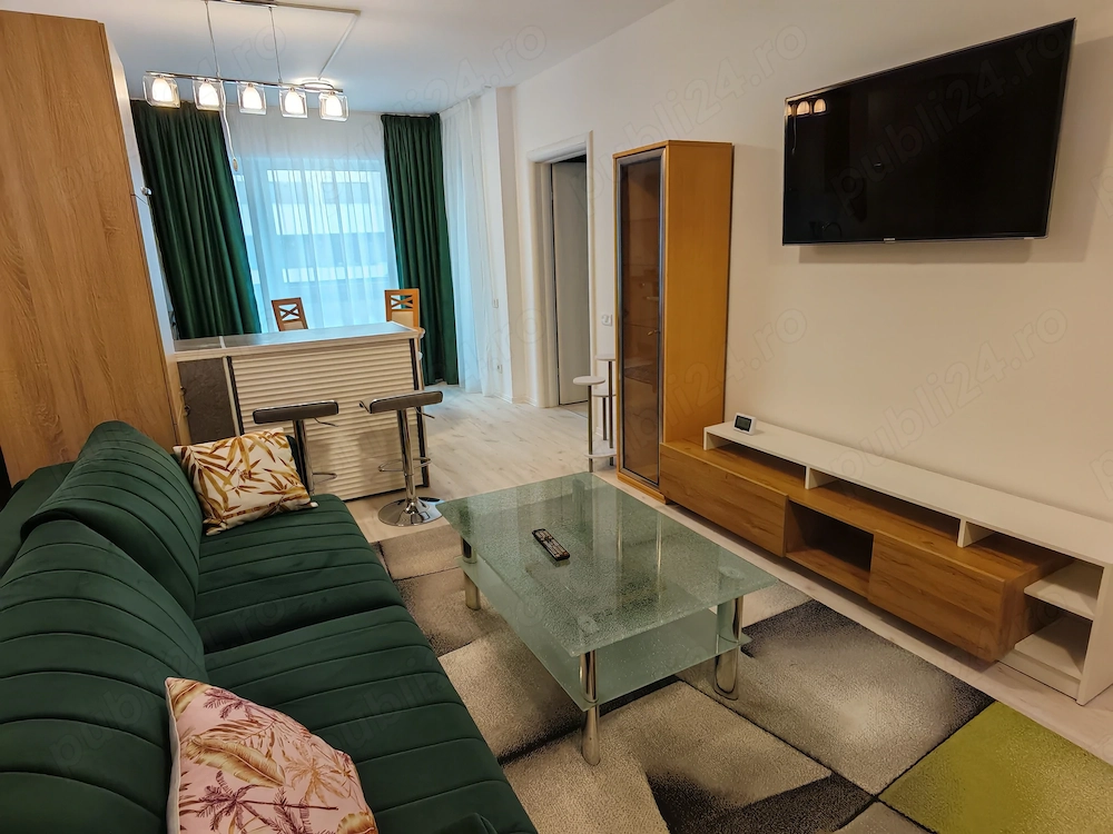 Apartament tip studio, Bloc nou, Vivamus, mobilat si utilat, 400 euro