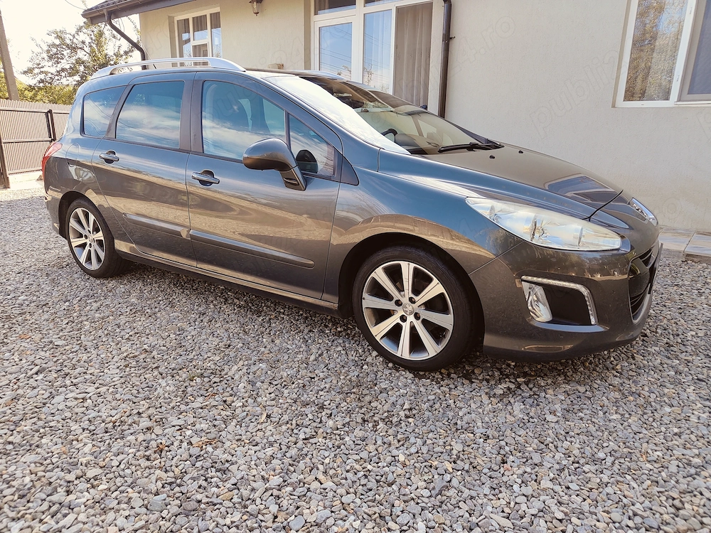 Peugeot 308 SW, 1,6 HDI (diesel), an 2011, table android, revizii anuale, intretinuta